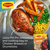 Maggi Smoky Piri Piri recipe mix 27g, imported from the UK