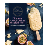 M&S White Chocolate & Passion Fruit Ice Cream 3 x 70g