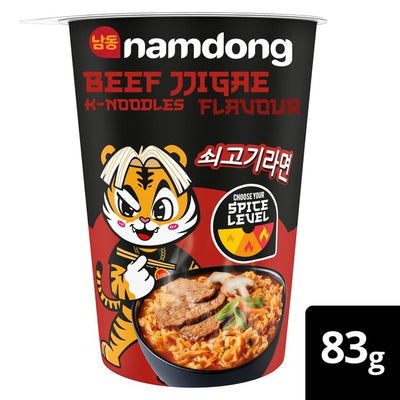 Namdong Beef Jjigae Korean-style Noodle Pot 83g