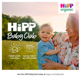 HiPP Organic apple and pear baby food jar 125g - British product