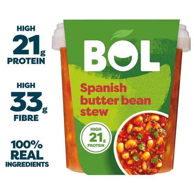 BOL Spanish butter bean stew with red peppers 450g, UK version