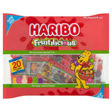 Haribo Fruitilicious fruit gums 20 mini bags 320g, UK version