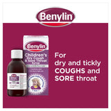Benylin Childrens Dry Cough Syrup Blackcurrant 125ml - British product