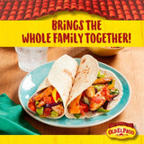 Old El Paso Extra Mild Fajita Kit 476g, imported from the UK