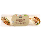 M&S chicken fajita wrap, imported from the UK