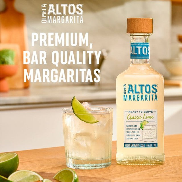 Altos Ready to Serve Margarita 75cl, imported from the UK