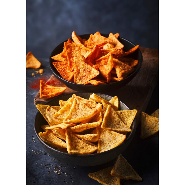 M&S Smoked Paprika Popped Lentil Tortillas 90g, imported from the UK