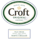 Croft Original Pale Cream Sherry 1L - British product