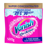 Vanish Oxi Action Plus Super Concentrated Laundry Stain Remover Powder 500g