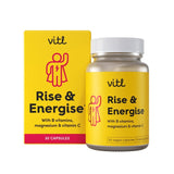 VITL Rise & Energise Vitamin & Mineral Supplement 30 Capsules