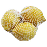 Wholegood organic unwaxed lemons 3 per pack (British brand)