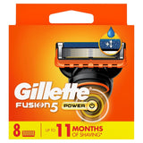 Gillette Fusion 5 Power Razor Blades Refill Cartridges 8 Pack