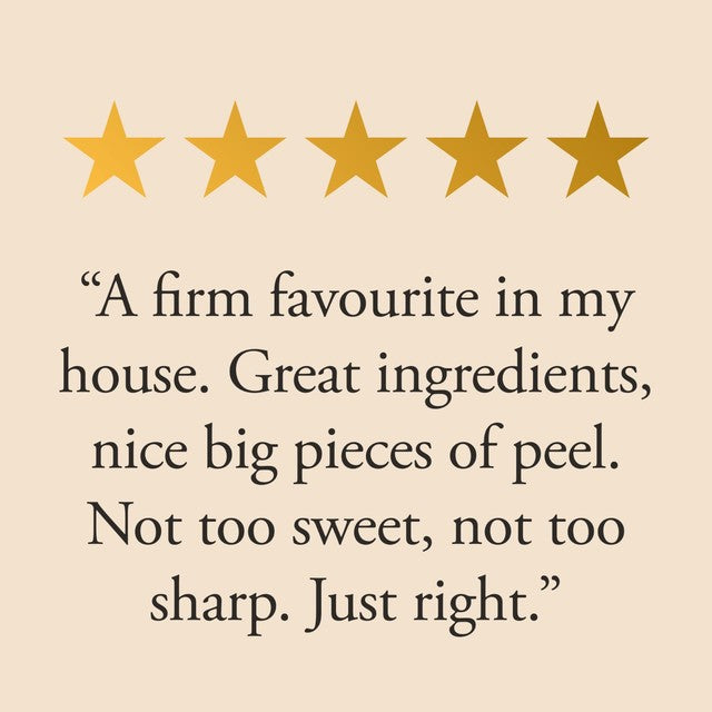 Tiptree orange marmalade medium cut peel 340g (British brand)