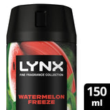 Lynx Fine Fragrance Collection Watermelon Freeze Premium Men's Deodorant Body Spray 150ml