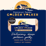 Happy Eggs Golden Yolker free range eggs 10 per pack - British product