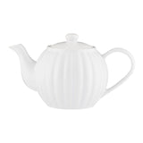 Price & Kensington Luxe Large White Teapot 1.1L, imported from the UK