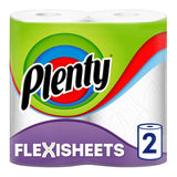 Plenty Flexisheets Kitchen Rolls x2