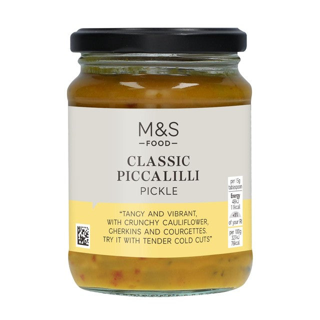M&S Classic Piccalilli pickle relish 285g, imported from the UK