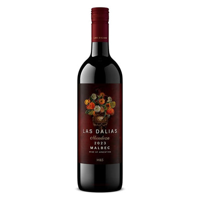 M&S Las Dalias Malbec Red Wine 75cl