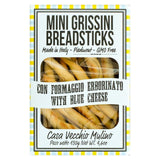 Vecchio Mulino Mini Grissini with Blue Cheese Breadsticks 130g