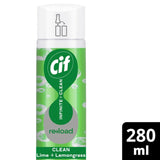 Cif Infinite Clean All in One Lime and Lemongrass Cleaning Spray 280ml