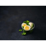 M&S Egg and Spinach snack pot 100g, imported from the UK