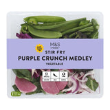 M&S Purple Crunch Stir Fry Vegetable Mix 220g