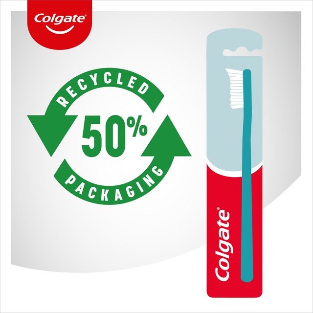 Colgate ZigZag Firm manual toothbrush - British product