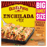 Old El Paso Family Pack Cheesy Baked Enchilada Kit Mexican Meal Kit 750g