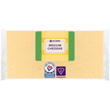 Ocado Medium Cheddar Cheese 400g