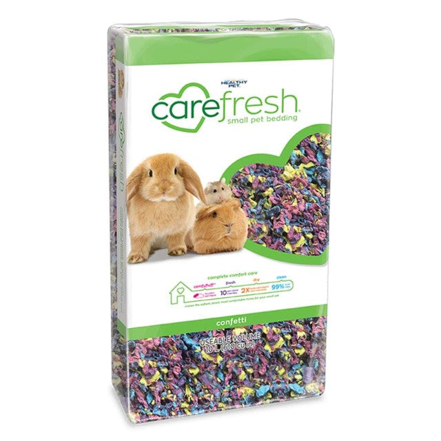 Carefresh Colours Confetti small pet bedding 10L - British product