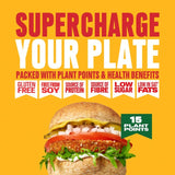 Moving Mountains Superfood Vegetable Spicy Burger 200g, imported from the UK
