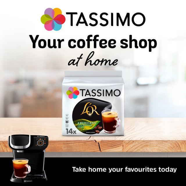 L'OR American Brazil Tassimo coffee pods (British brand)