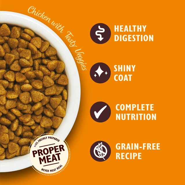 Lily's Kitchen dry cat food chicken casserole 800g, UK version