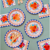 Talking Tables Boho Floral Paper Plates
