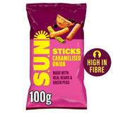 Off the Eaten Path Caramelised Onion & Balsamic Vinegar Bean and Pea Crisp Sticks 100g