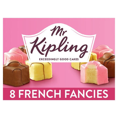 Gâteaux Mr Kipling French Fancies, lot de 8