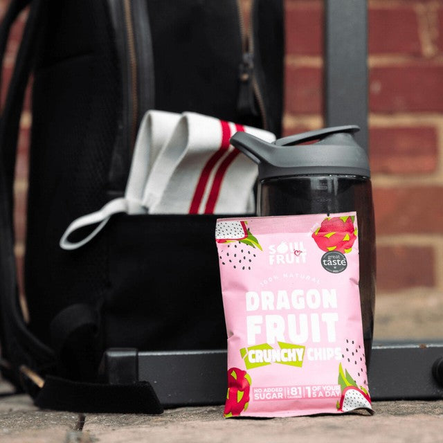 Soul Fruit dragon fruit crisps 20g (British brand)