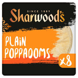 Sharwood's Plain Poppadoms 8 Pack tray (British brand)