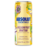 Absolut Passionfruit Martini Canned Cocktail 25cl