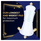 Always Ultimate Night With Wings sanitary towels Size 6 - British product