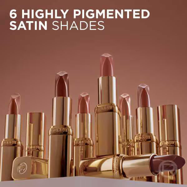 L'Oréal Paris Color Riche Satin Lipstick 520 Le Nude - British product