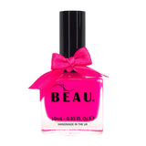 BEAU Neon Nail Polish Fuchsia 10ml