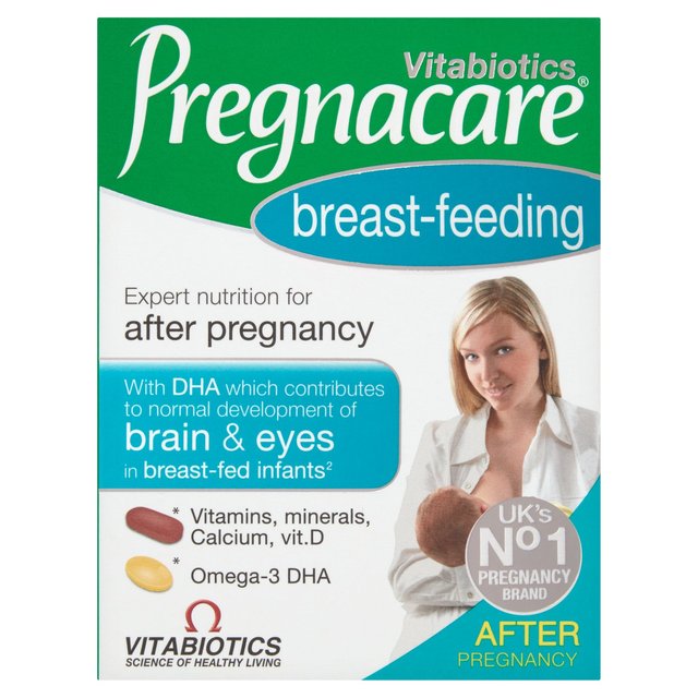 Vitabiotics Pregnacare Breast-Feeding Brain & Eyes Tablets GOODS M&S