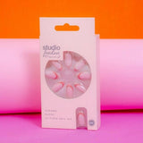 Superdrug Studio London False Nails Red Pink Cream Tips GOODS Superdrug