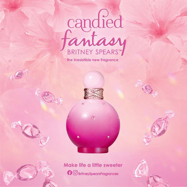 Britney Spears Candied Fantasy Eau De Toilette 100ml - British product