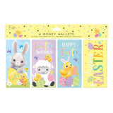 Cute Easter Money Wallets 4 per pack