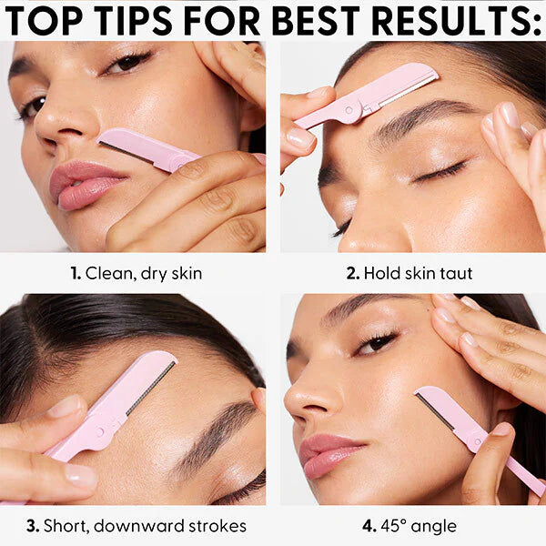 Superdrug Dermaplaning Tool Pack of 6 Facial Grooming Kit (British brand)