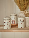 Set of 3 Hamish storage jars for tea coffee sugar (British brand)