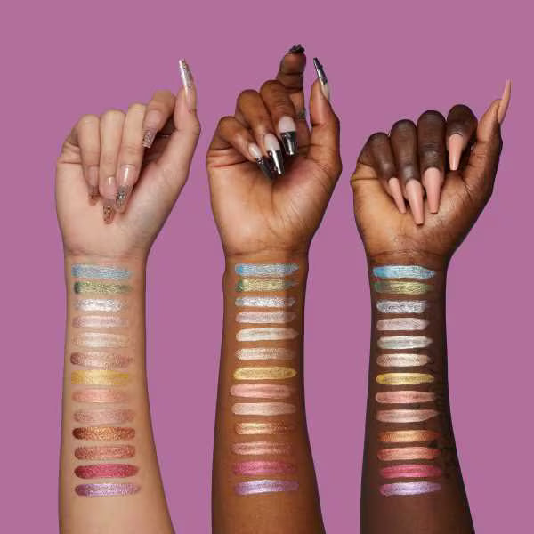 NYX liquid eye color Grapefruit Glow, imported from the UK